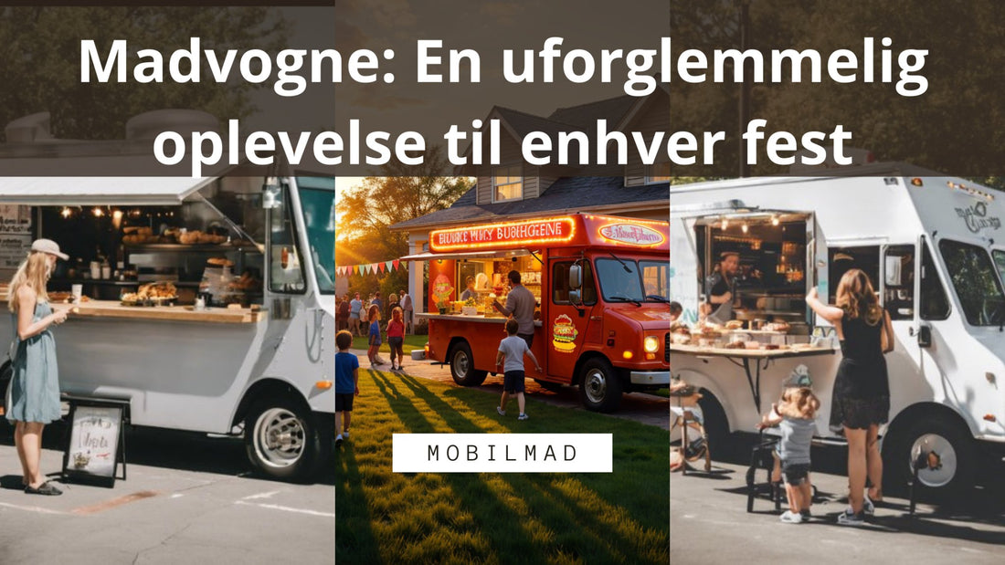 Madvogne: den enkle løsning til at forvandle din fest til en succes - MobilMad