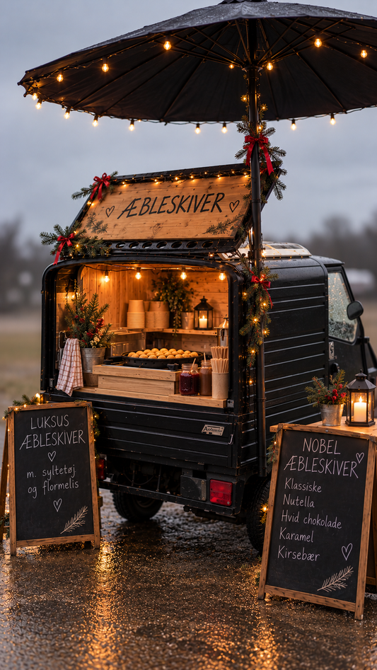 Den lille æbleskivevogn